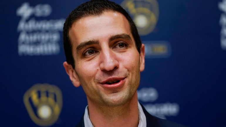 Milwaukee Brewers President of Baseball Operations David Stearns talks about...