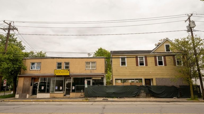 Future site of an apartment project at 733-741 Middle Neck Rd. in...