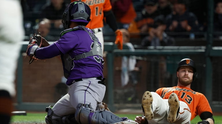 Austin Gomber shelled as Giants hand Rockies seventh straight road loss to  start season