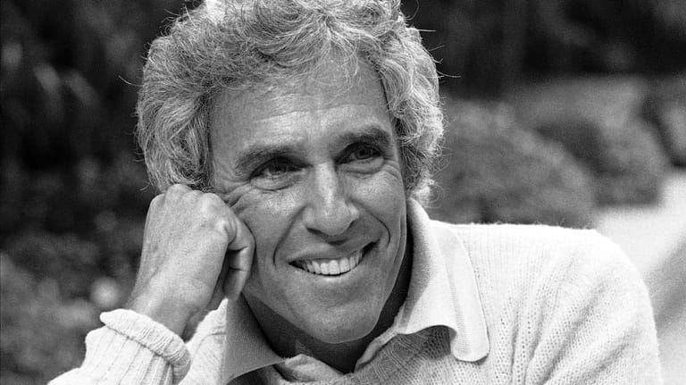 Composer Burt Bacharach appears during an interview in Los Angeles...