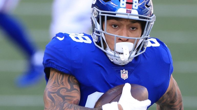 Evan Engram of the Giants against the Cincinnati Bengals at Paul...