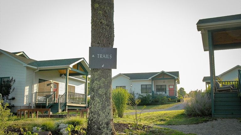 Kenoza Hall Bungalows in Kenoza Lake.