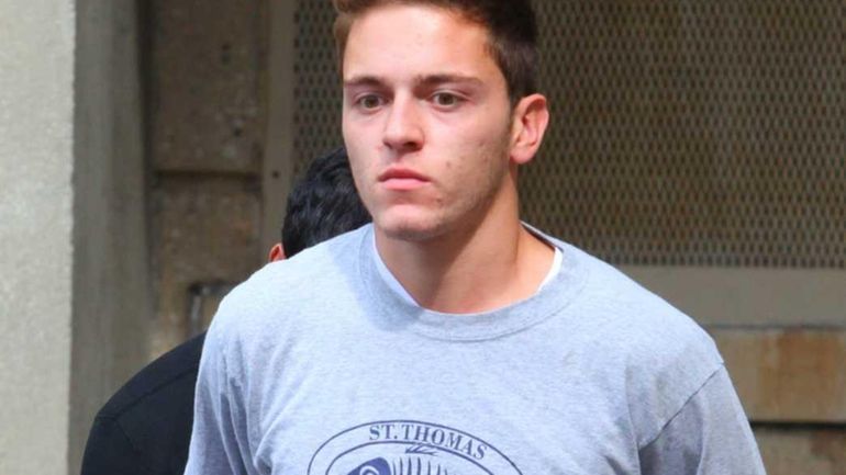 Sam Eshaghoff, accused in an SAT scandel in Great Neck,...