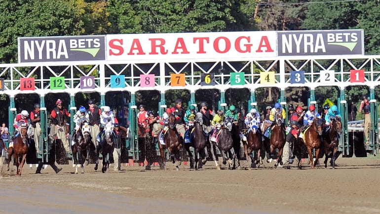 Saratoga Race Course in Saratoga Springs will host the 2024...