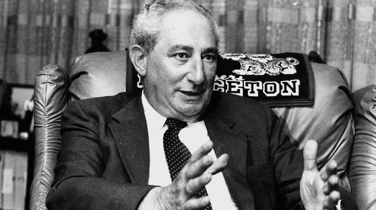 Longtime Long Island businessman and philanthropist Walter Kissinger, seen in...