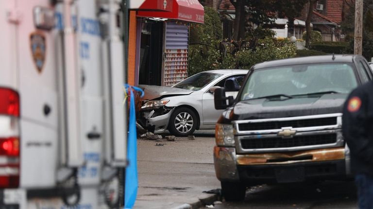 The shooting at Linden Boulevard and 217th Street in Cambria...