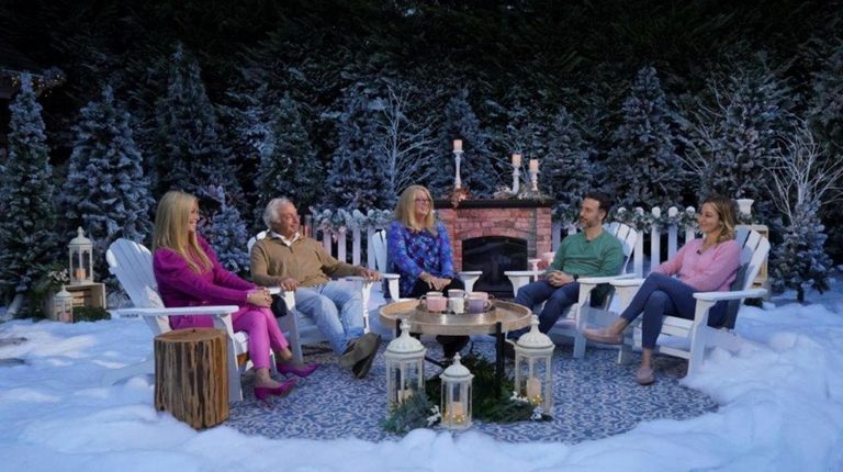 "Today" lifestyle correspondent Jill Martin, from left, co-hosts the Peacock...