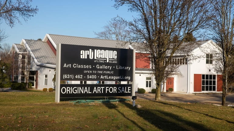 The Art League of Long Island building at 107 East...