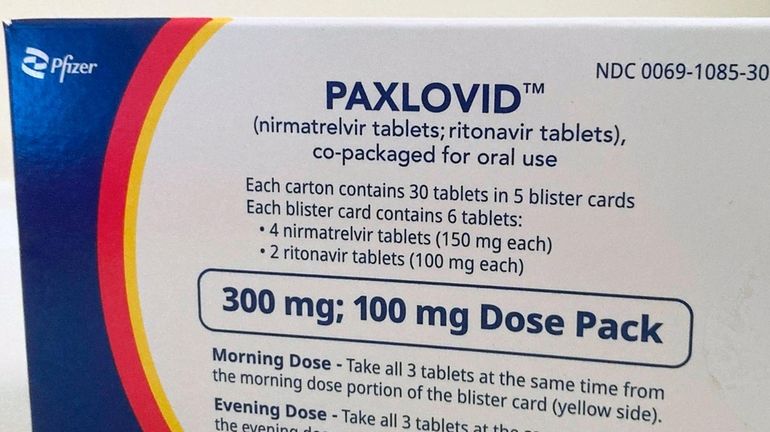 Paxlovid reduced the COVID-19 death rate in high-risk patients by 73%, according...