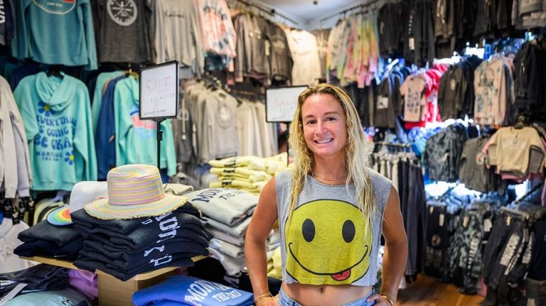 Alexis Engstrom owns the family business Montauk T-Shirts, and, like...