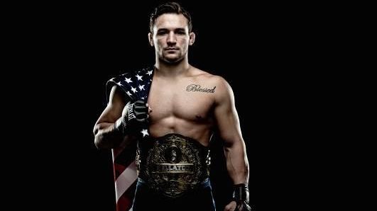 Bellator lightweight champion Michael Chandler.