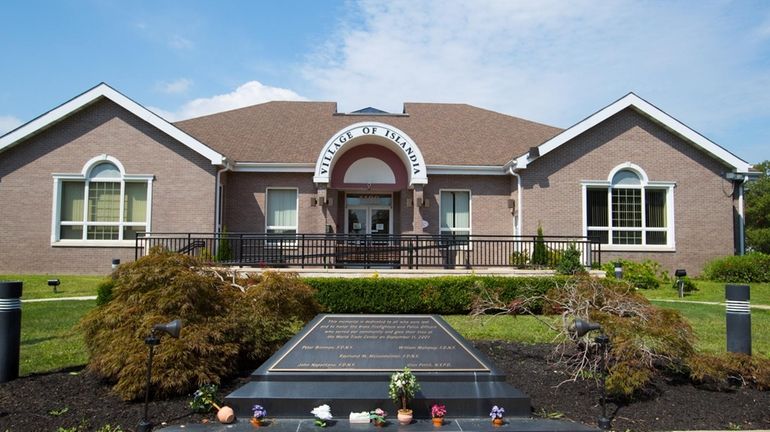 The Village of Islandia Town Hall in Islandia, which is...