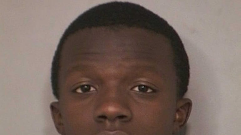 Daron Hill, 16, of Uniondale, was charged with robbery in...