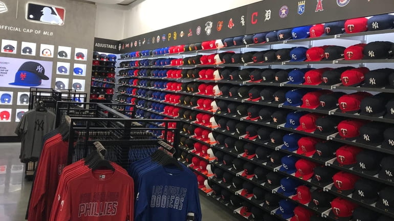 The new MLB flagship store on 51st Street and Sixth...