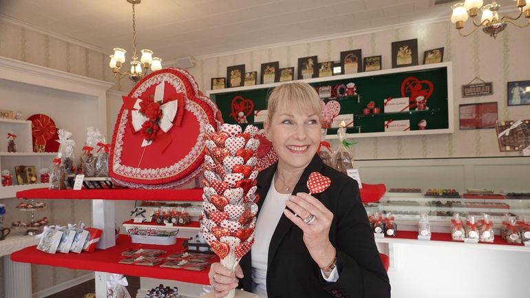 Jackie Brown, owner of Emile's Candies.