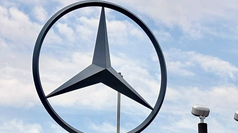 The Mercedes emblem is displayed outside the Mercedes-Benz U.S. International,...