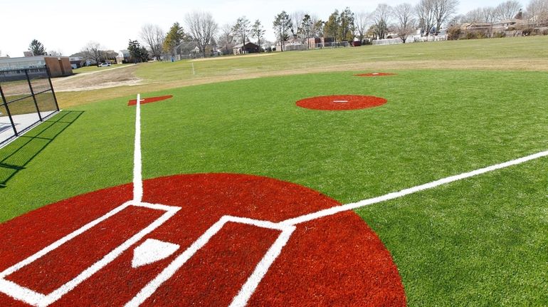 A Town of Oyster Bay baseball field.