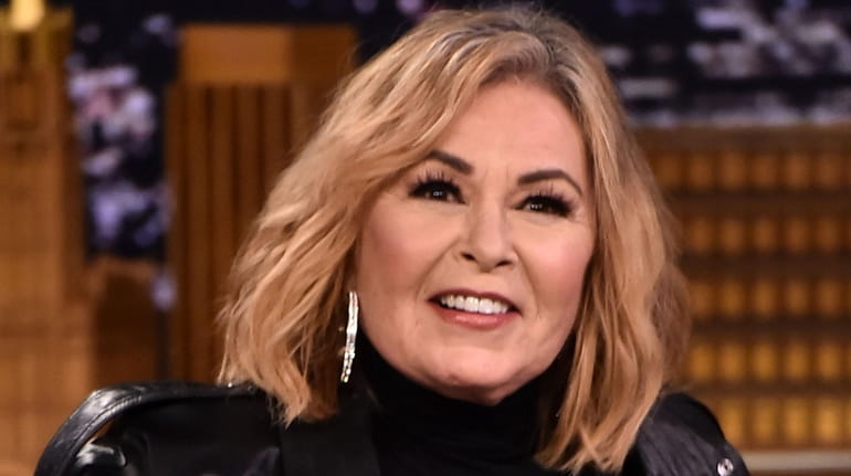 Roseanne Barr appears on "The Tonight Show Starring Jimmy Fallon" on...