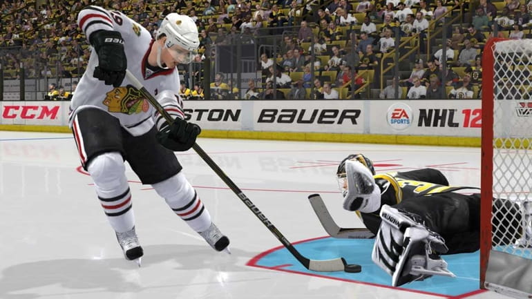 In this video game image released by EA Sports, the...