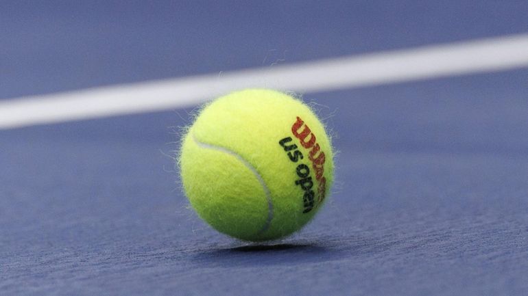 Mandatory Credit: Photo by CJ GUNTHER/EPA-EFE/Shutterstock (14681946av) The tennis ball...