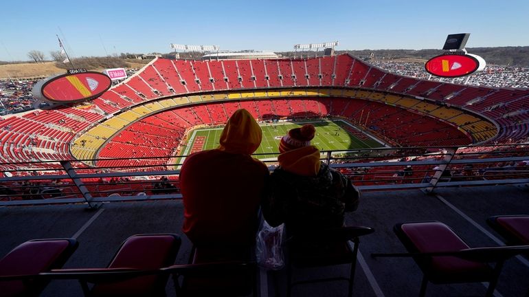 kansas city chiefs stadium seat view