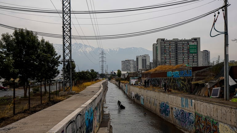 A homeless Chilean man who gave his name as Jose...