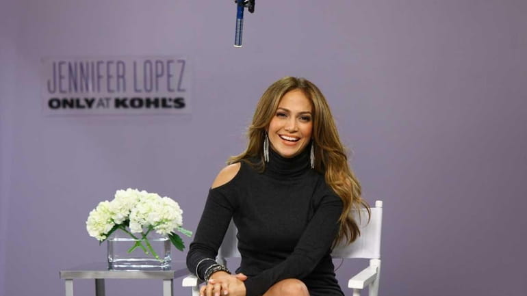 Jennifer Lopez promotes her exclusive fashion and home collection for...