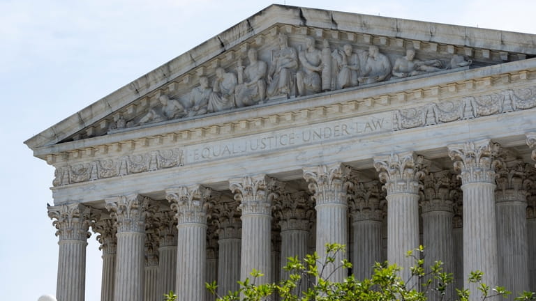 The Supreme Court building is seen, Wednesday, June 26, 2024,...