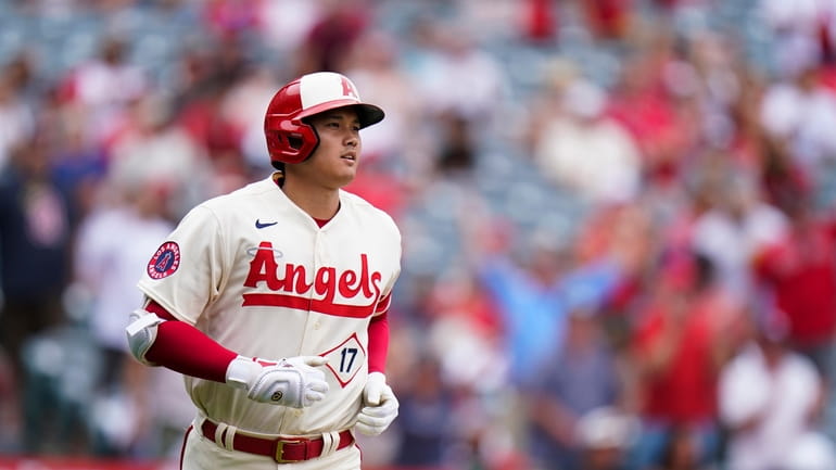 Angels tie MLB record with 7 solo HRs but lose to Athletics - Newsday