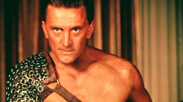 Kirk Douglas in Spartacus, 1960.