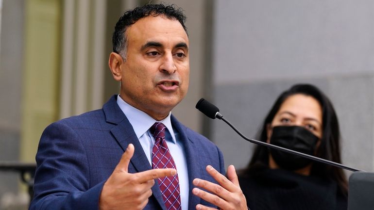 Assemblyman Ash Kalra, D-San Jose, discusses his bill that would...