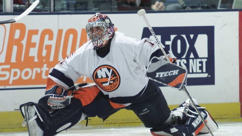 2000: RICK DiPIETRO (1st overall) Goaltender Career Islanders/NHL stats: 130-133-28,...