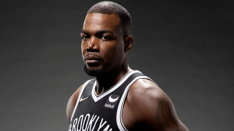 Paul Millsap of the Brooklyn Nets poses for a portrait during...