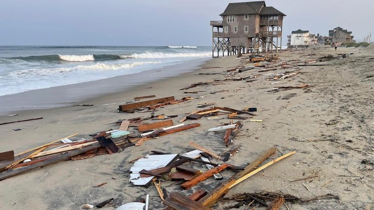 This photo provided by the National Park Service on Friday,...