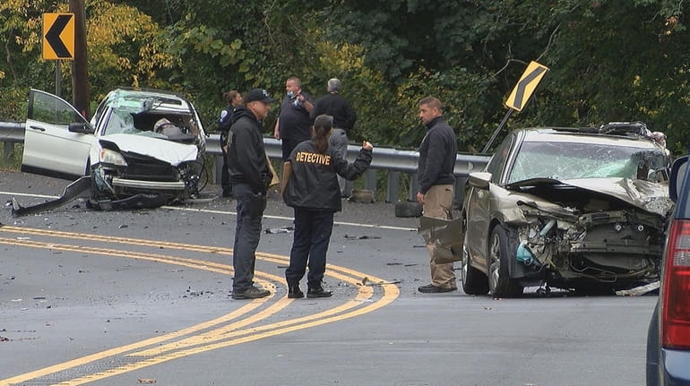 Two people were killed in a head-on collision Friday afternoon on...
