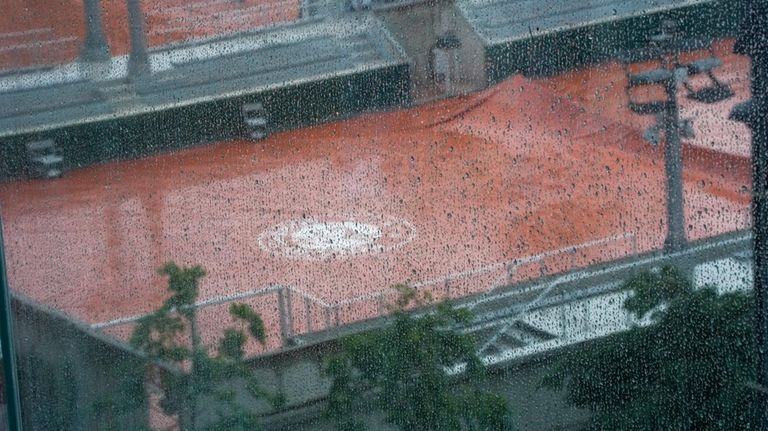 Continuous rain postponed most second round matches of the French...