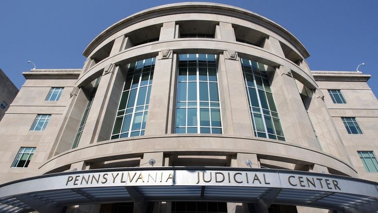 FILE – The Pennsylvania Judicial Center is shown shortly after...