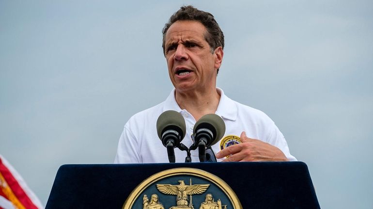 Gov. Andrew M. Cuomo, seen July 2, signed the revenge porn...