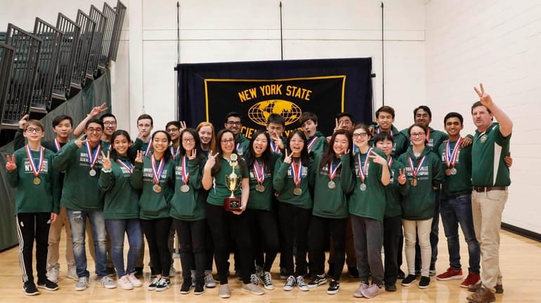 A Ward Melville High School team is advancing to the national...