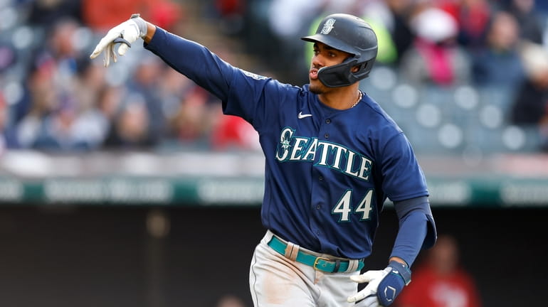 Rodríguez homers as Mariners wreck Guardians' home opener - Newsday