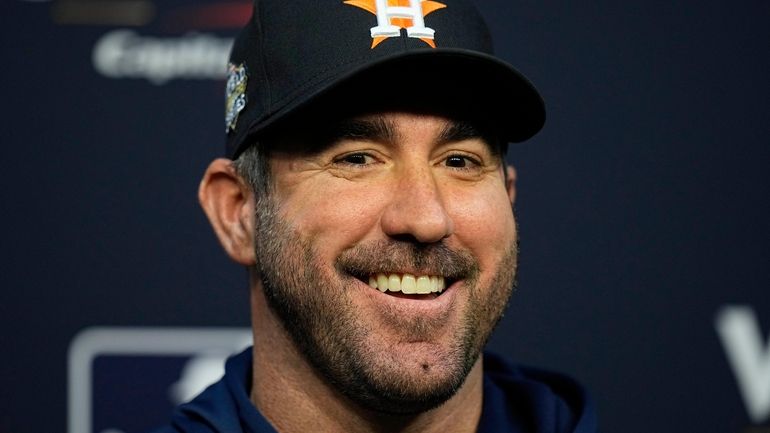 Houston Astros confirm Justin Verlander for Game 1 of World Series