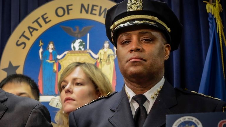 New York City Police Dept. Chief of Department Philip Banks,...