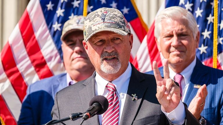 Frank Siller, the CEO of the Tunnel to Towers Foundation,...