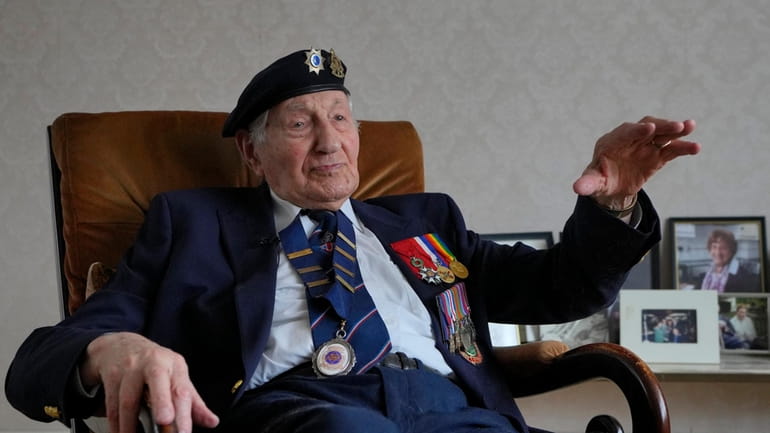 Mervyn Kersh D-Day veteran who fought in the Normandy Campaign,...