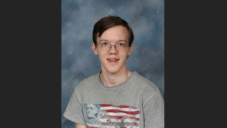 Thomas Matthew Crooks, seen in a 2021 high school photo,...