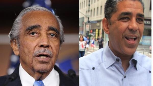 Rep. Charles Rangel and Sen. Adriano Espaillat (Getty)