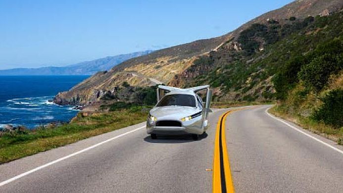 The TF-X is a plug-in hybrid electric flying vehicle being...