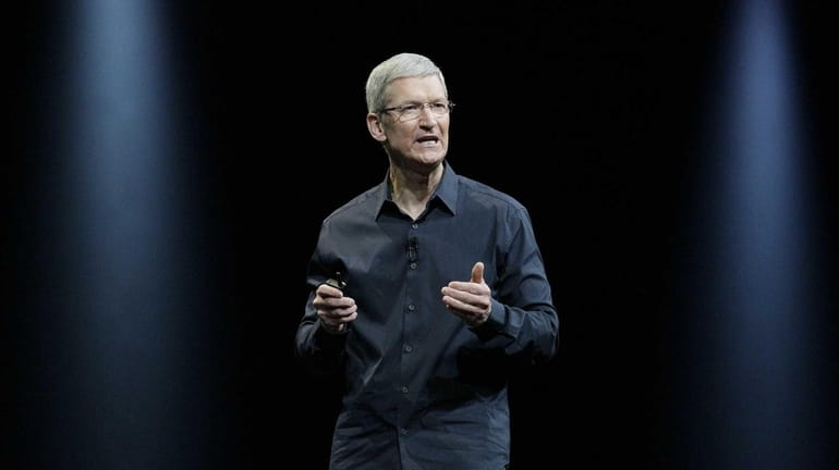 Apple CEO Tim Cook speaks at the Apple Worldwide Developers...