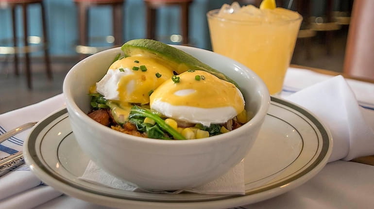 A breakfast bowl at The Shed in West Sayville, the...
