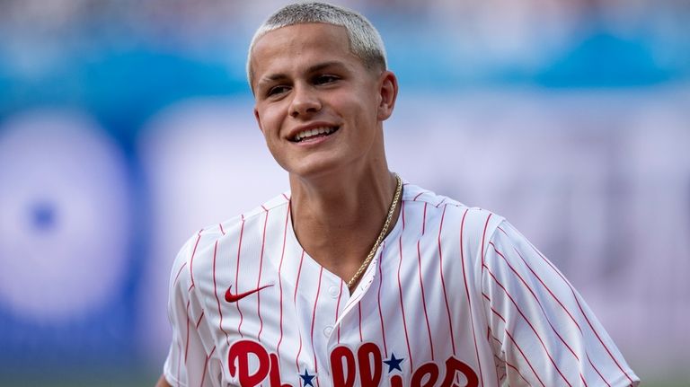 Philadelphia Union's Cavan Sullivan looks on after throwing of the...